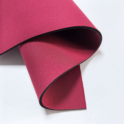 खेल समर्थन के लिए ब्लैक कैमो नियोप्रिन फैब्रिक 3 मिमी मोटा