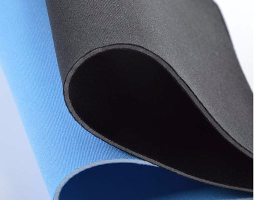 30% 50% एससीआर रबर स्कुबा Neoprene स्पंज फोम, नरम नीले 3 मिमी Neoprene कपड़े