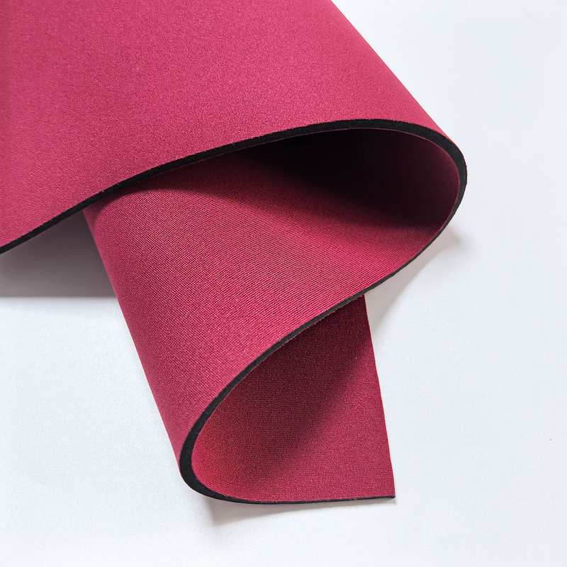 खेल समर्थन के लिए ब्लैक कैमो नियोप्रिन फैब्रिक 3 मिमी मोटा